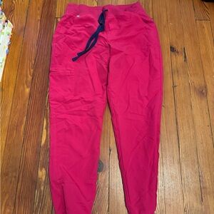 Fabletics Women’s Hot Pink Scrub Bottoms